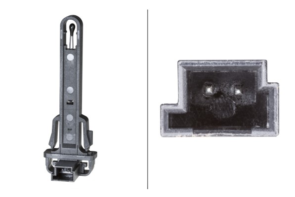 Sender Unit, interior temperature - 6PT 009 104-151 HELLA