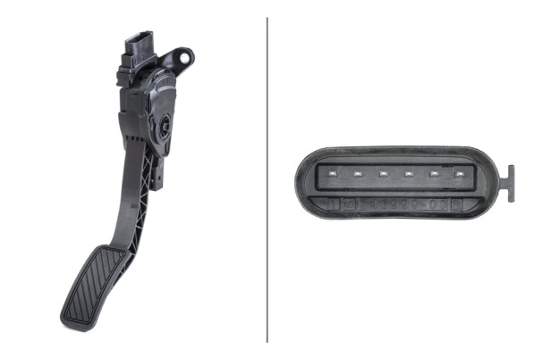 Sensor, accelerator pedal position - 6PV 009 517-701 HELLA