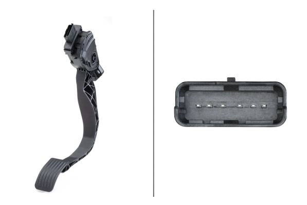 Sensor, accelerator pedal position - 6PV 009 949-721 HELLA