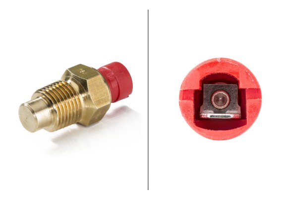 Sensore, Temperatura refrigerante - 6PT 009 107-151 HELLA