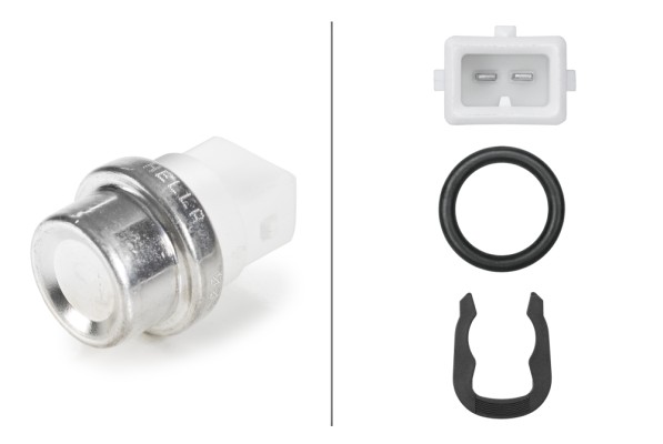 Sensor, coolant temperature - 6PT 009 107-601 HELLA