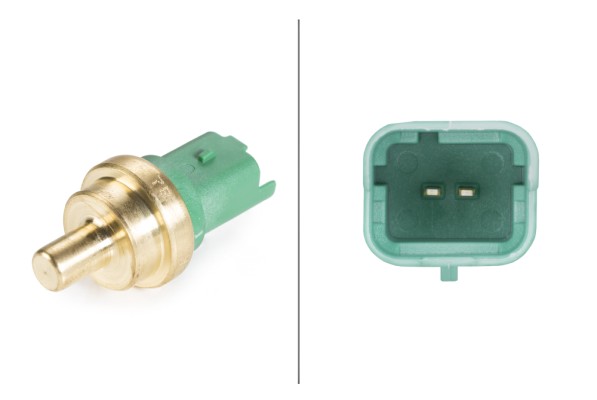 Sensor, coolant temperature - 6PT 009 309-031 HELLA