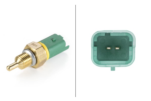 Sensore, Temperatura refrigerante - 6PT 009 309-161 HELLA