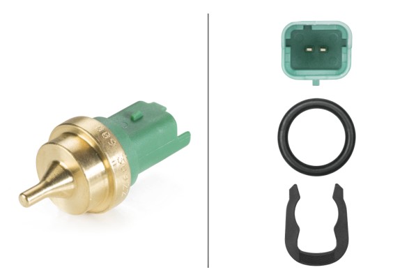 Sensor, coolant temperature - 6PT 009 309-221 HELLA