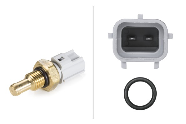 Sensor, oil temperature - 6PT 009 309-561 HELLA