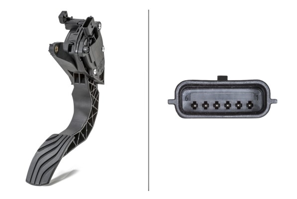 Sensor, accelerator pedal position - 6PV 009 978-811 HELLA