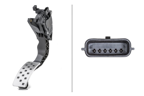 Sensor, accelerator pedal position - 6PV 009 978-821 HELLA