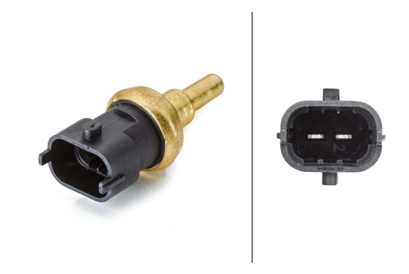 Sensor, coolant temperature - 6PT 009 107-811 HELLA