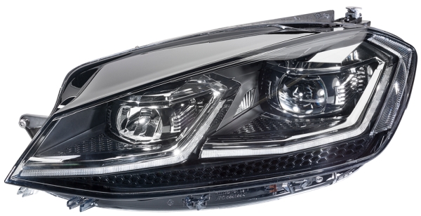 Headlight - 1ZX 013 924-211 HELLA