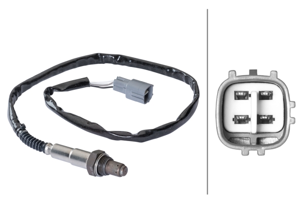 Lambda Sensor - 6PA 358 103-051 HELLA