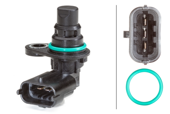 Sensor, camshaft position - 6PU 013 122-211 HELLA
