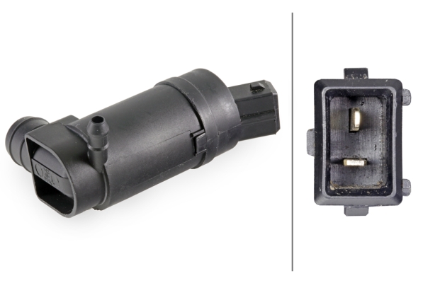 Water Pump, window cleaning - 8TW 010 958-011 HELLA