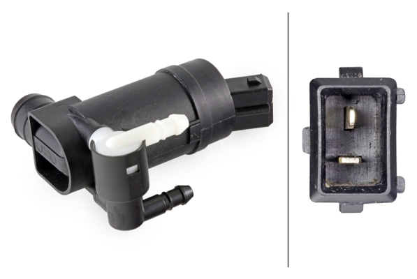 Water Pump, window cleaning - 8TW 010 958-001 HELLA