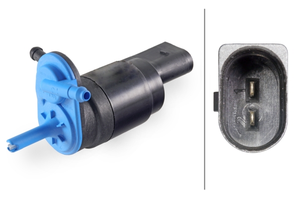 Water Pump, window cleaning - 8TW 006 847-021 HELLA