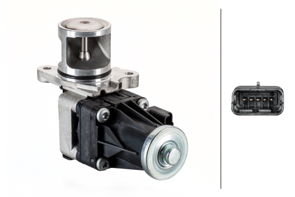 Valvola ricircolo gas scarico-EGR - 6NU 014 864-071 HELLA