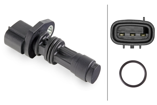 Sensor, crankshaft pulse - 6PU 009 168-331 HELLA