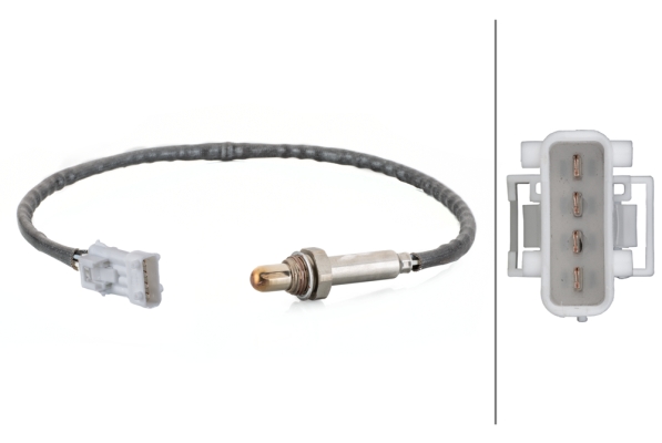 Lambda Sensor - 6PA 358 103-391 HELLA