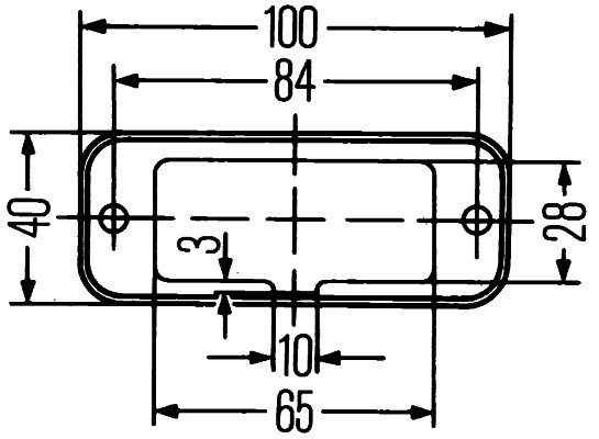 Position Light - 2PF 009 514-001 HELLA