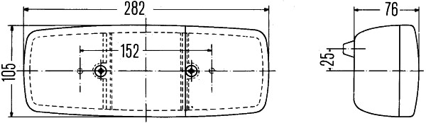 Combination Rearlight - 2SD 001 699-061 HELLA