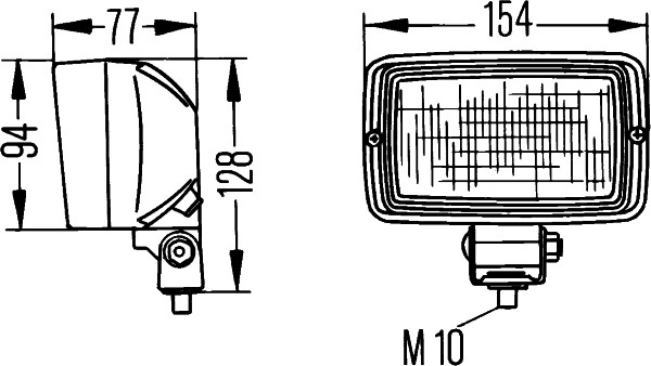 Worklight - 1GA 006 876-001 HELLA