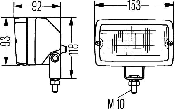 Worklight - 1GA 005 060-041 HELLA