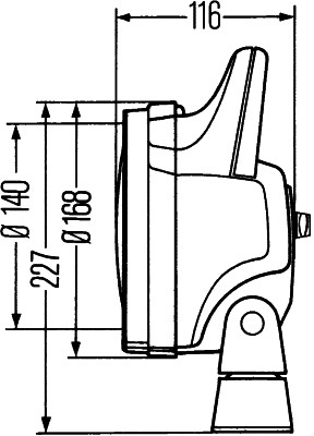 Faro da lavoro - 1G4 003 470-001 HELLA