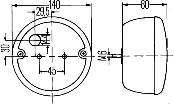 Combination Rearlight - 2SD 001 685-231 HELLA