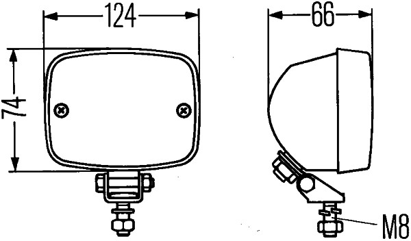 Reverse Light - 2ZR 002 985-261 HELLA