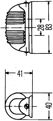 Indicator - 2BA 001 227-201 HELLA