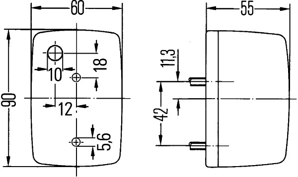 Indicator - 2BA 002 652-101 HELLA