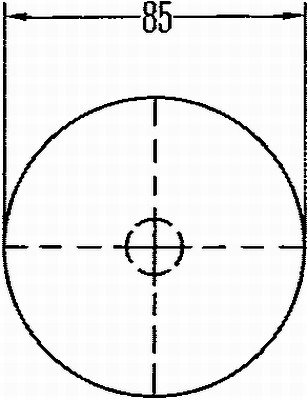 Reflex Reflector - 8RA 002 016-111 HELLA
