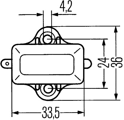 Switch, stop light - 6DF 001 551-091 HELLA