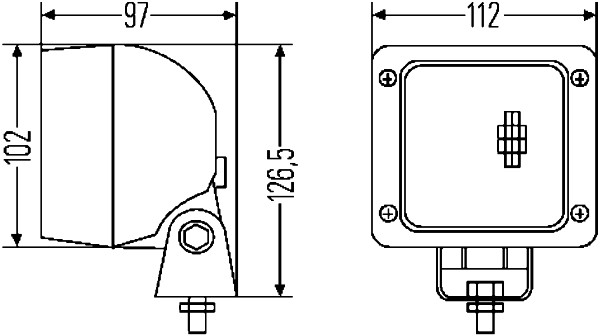 Worklight - 1GA 007 506-001 HELLA