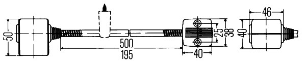 Reading Light - 2AB 004 532-001 HELLA