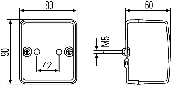 Indicator - 2BA 996 012-061 HELLA