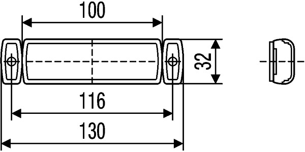 Position Light - 2PG 008 645-561 HELLA