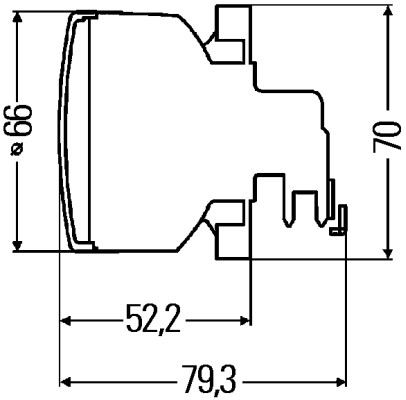 Indicator - 2BA 009 001-191 HELLA