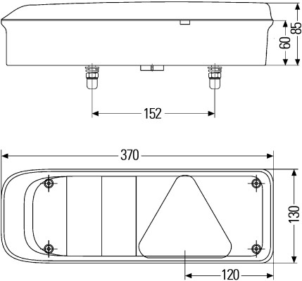 Heckleuchte - 2VP 340 930-031 HELLA