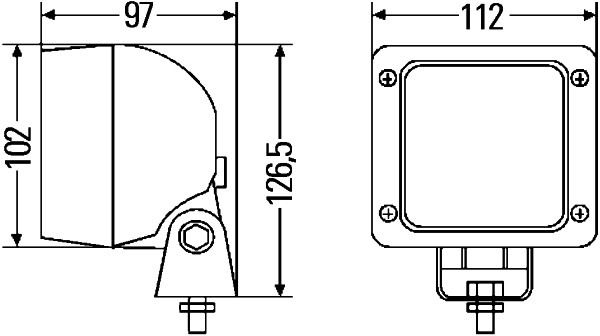 Worklight - 1GA 997 506-021 HELLA