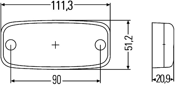 Tail Light - 2TM 345 600-317 HELLA