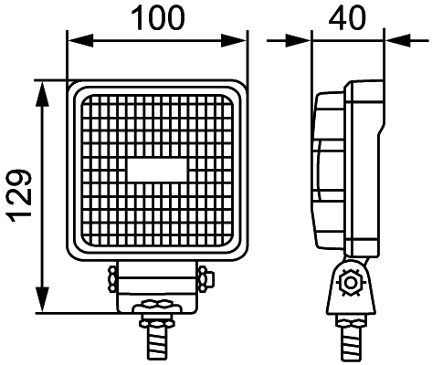 Worklight - 1GA 357 107-012 HELLA