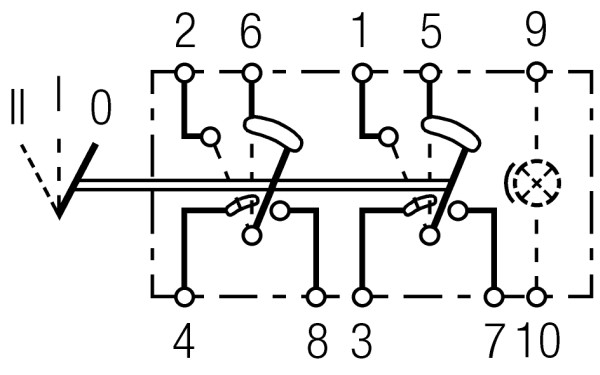Switch - 6RH 007 832-741 HELLA