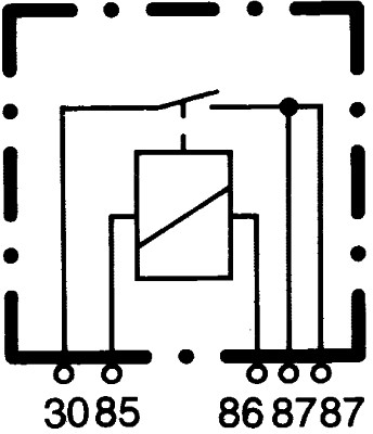 Relè, Corrente di lavoro - 4RA 933 332-151 HELLA