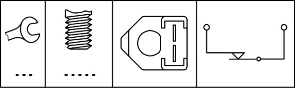 Brake Light Switch - 6DF 003 263-081 HELLA