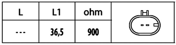 Sensor, crankshaft pulse - 6PU 009 146-561 HELLA