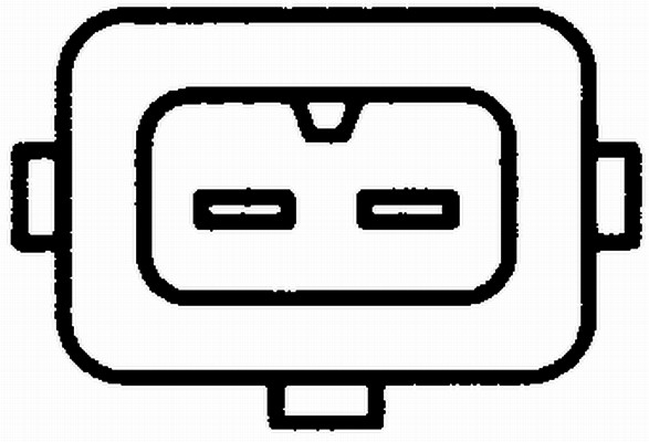 Sensor, crankshaft pulse - 6PU 009 163-511 HELLA
