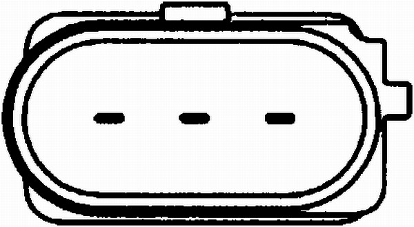 Impulsgeber, Kurbelwelle - 6PU 009 146-331 HELLA