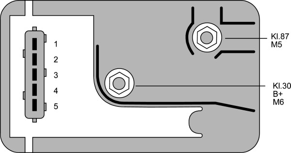 Control Unit, glow plug system - 4RV 008 188-301 HELLA