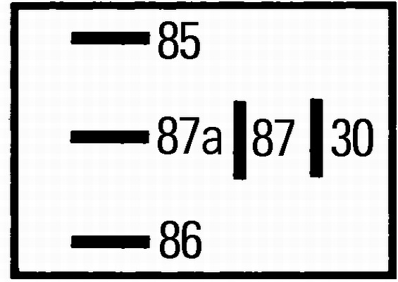 Relay, wipe-/wash interval - 4RD 965 453-041 HELLA