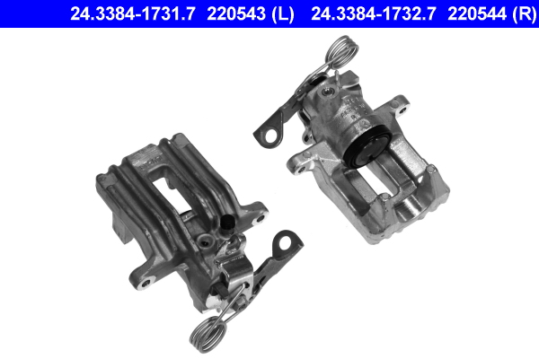 Pinza freno - 24.3384-1732.7 ATE